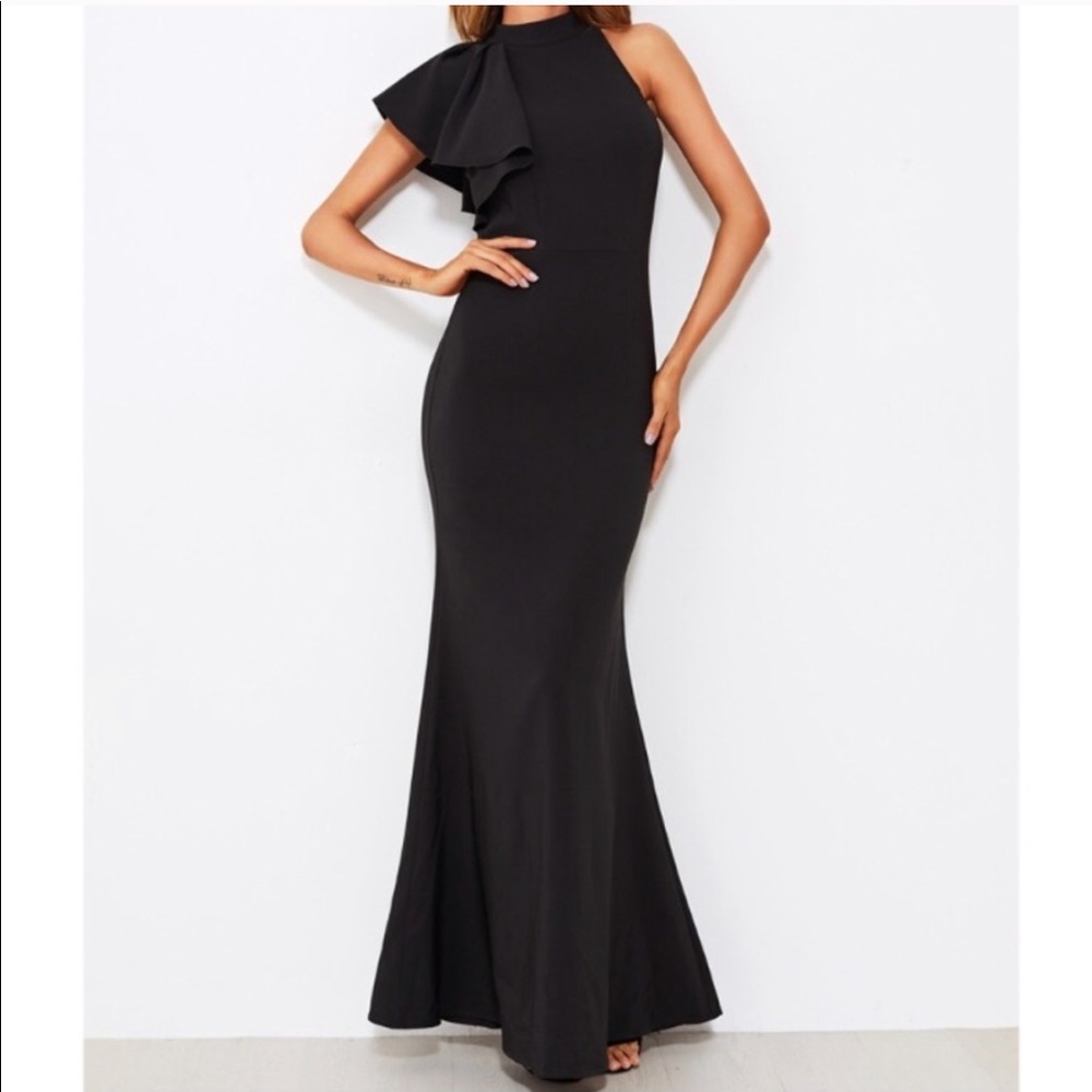 Black gown